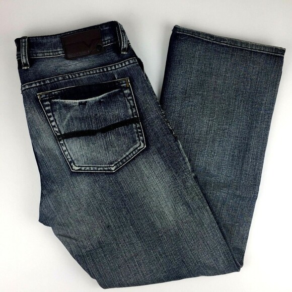 Buffalo Jeans Stonewashed Men Size 32 Sand Blast 100% Cotton - Picture 8 of 8